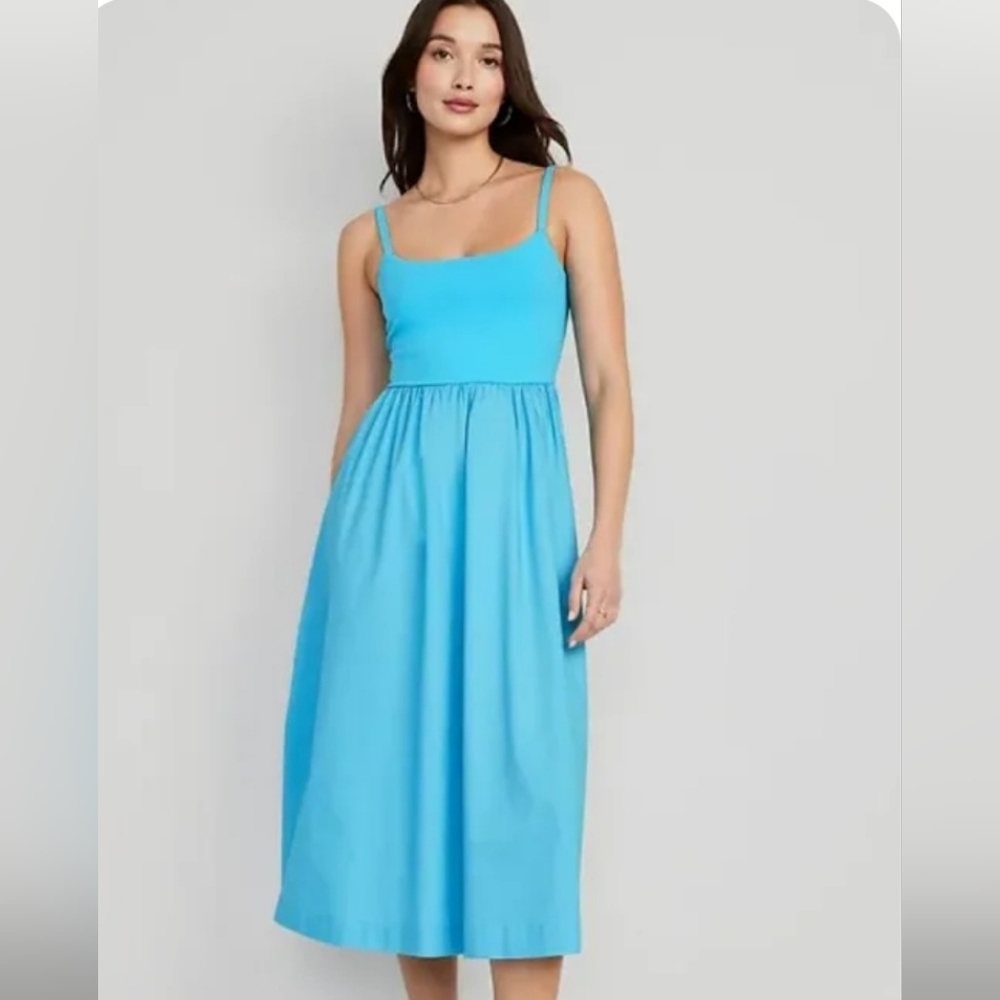 OLD NAVY FIT & FLAIR DRESS